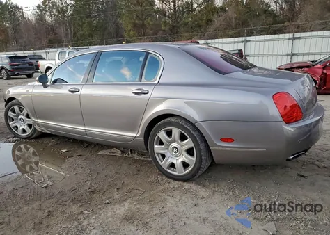 2007 Bentley Continental Flying Spur z USA, uszkodzony, nr VIN SCBBR93W77C040381